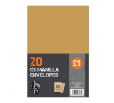 20 C5 Manila Envelopes