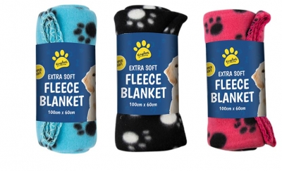 Pet Fleece Blanket 60cm X 100cm