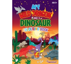 My Wild Dragon & Dinosaur Colouring Book