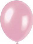 12" Premium Pearlized Balloons Crystal Pink Pack Of 8