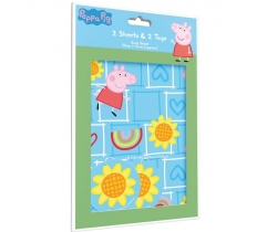 ED Sheet & Tag Peppa Pig