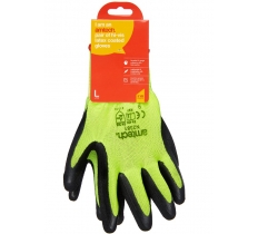 Rubber Coated Gloves large Size 9