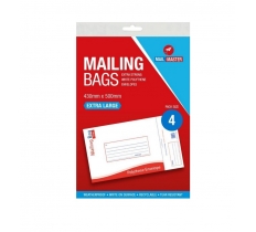 Mail Master Extra Large Mail Bag 4 Pack