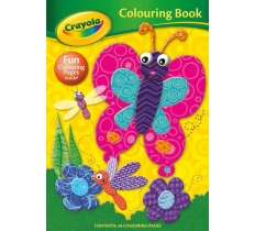 Crayola Colouring Book Butterfly ( Zero Vat )