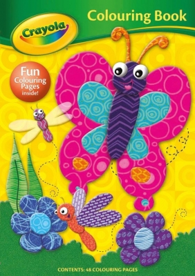 Crayola Colouring Book Butterfly ( Zero Vat )