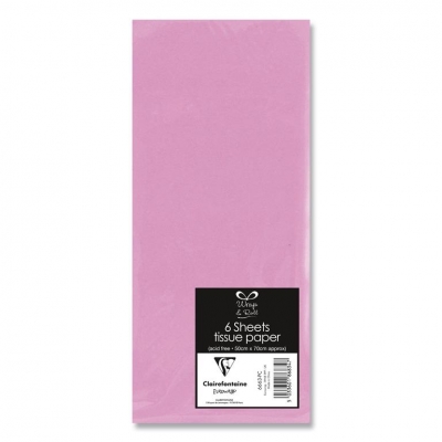 Tissue Paper Pink 6 Sheets
