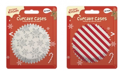 Printed Cupcake Cases 60 Pack