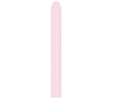 Sempertex 260 Pastel Matte Pink Latex Balloons 50 Pack