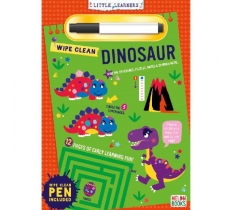 Dinosaur Wipe Clean Bool with Pen