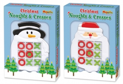 Christmas Noughts & Crosses Game 24 x 17cm
