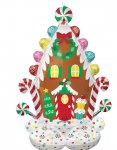 GINGERBREAD HOUSE 82X129CM AIRLOONZ BALLOON