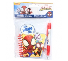 Spidey & Friends Shaped Notebook With Pen