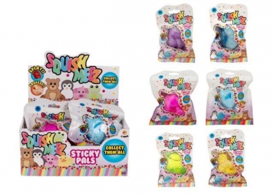 Squish Meez Squeeze Squishy Sticky Pals Toy