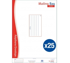 MAIL MASTER JUMBO MAIL BAGS 25 PACK
