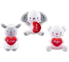 15cm Cute Animal With Heart