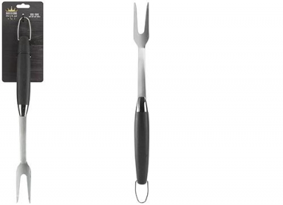 Deluxe BBQ Fork With Soft Grip Handle