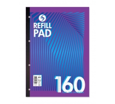 Silvine Sivine Ruled Refill Pad A4