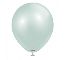 Kalisan 18" Aura Ice Mint Latex Balloon 25 Pack