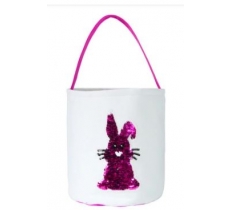 Easter Bag With Glitter Bunny