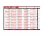 2026 Calendar R&B Full Year Wallplanner