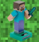 Minecraft Steve Solar Pal
