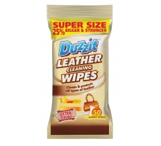 Duzzit Extra Strong Leather Cleaning Jumbo Wipes 50 Pack
