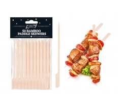 12cm Paddle Skewers 50 Pack