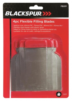 Blackspur 4 Pack Flexible Filling Blades