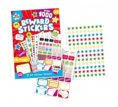 Kids Create Activity 10 A4 Sheet Reward Sticker Pad