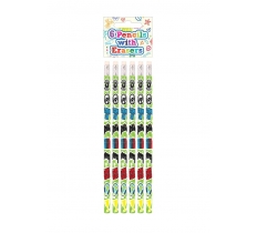 Gamer Pencils With Eraser Top Set Of 6