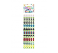 Gamer Pencils With Eraser Top Set Of 6