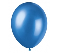 12" Premium Pearlized Balloons 8 Pack Cosmic Blue