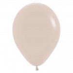Sempertex 12" White Sand Latex Balloons 50 Pack