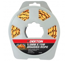 Dekton 5.5mm X 15M Braided Rope