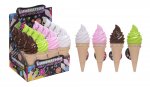 Light Up Ice Cream 17.5cm ( Assorted Colours )