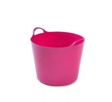 Whitefurze 26l Flexible Tub Pink