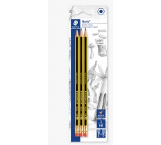 STAEDTLER 3PC PENCIL WITH TIP