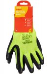 Rubber Coated Gloves large Size 9