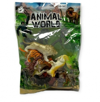 Jungle Figures In Bag