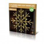 Led Snowflake Silhouette Light Warm White