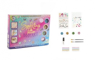 Gl Sparkling Tattoo Body Art