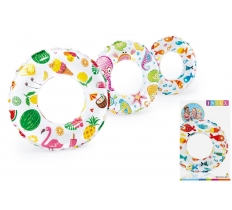 20" Lively Print Swim Ring