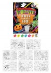 BOOK FUN COLOUR BY NUMBERS HALLOWEEN x 48PCS