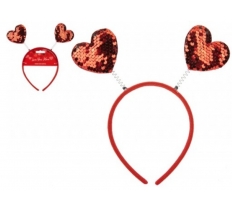 Valentines Sequin Head Bopper