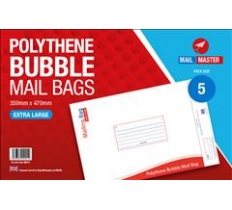 Mail Master Extra Large Bubble Mail Bag 5 Pack