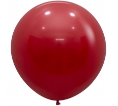 Sempertex 24" Imperial Red Latex Balloons 3 Pack