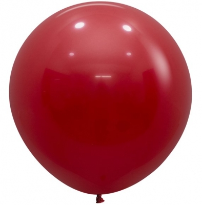 Sempertex 24" Imperial Red Latex Balloons 3 Pack