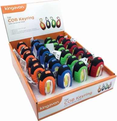 1w COB Keyring Carabiner Hook