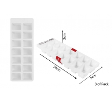 Ice Cube Tray 3 Pack White Only