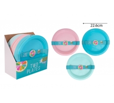 23cm Picnic Plates 2 Pack